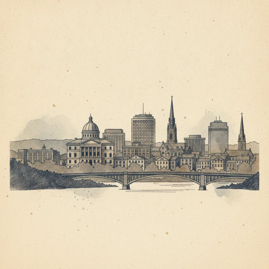 Bangor skyline