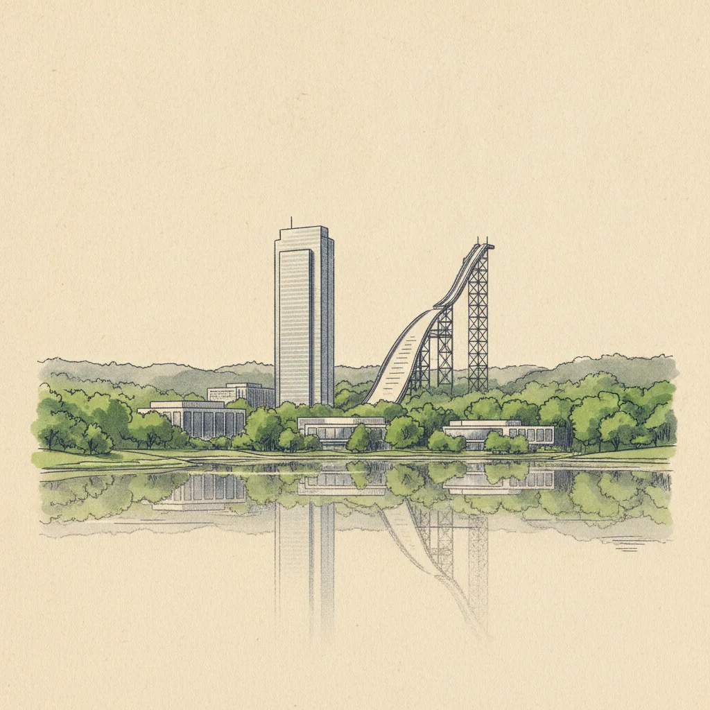 Bloomington skyline