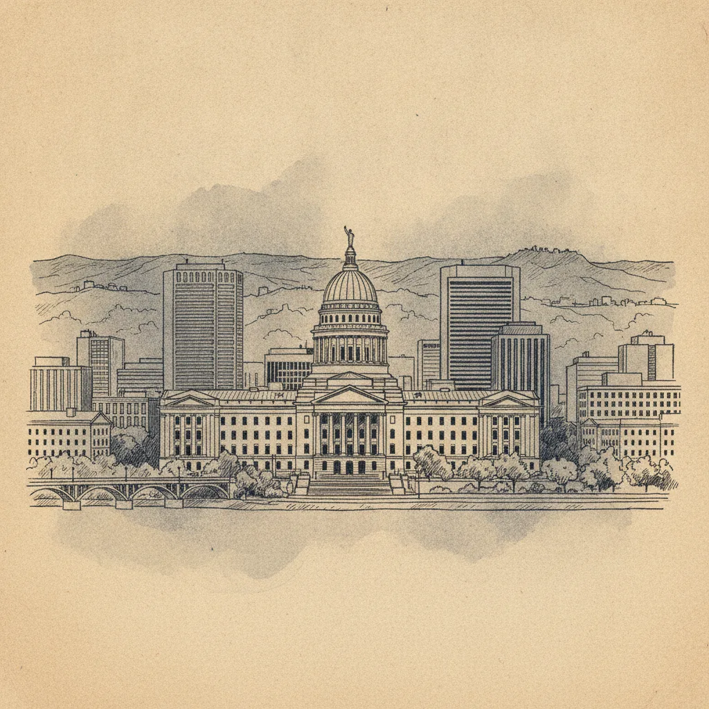 Boise City skyline