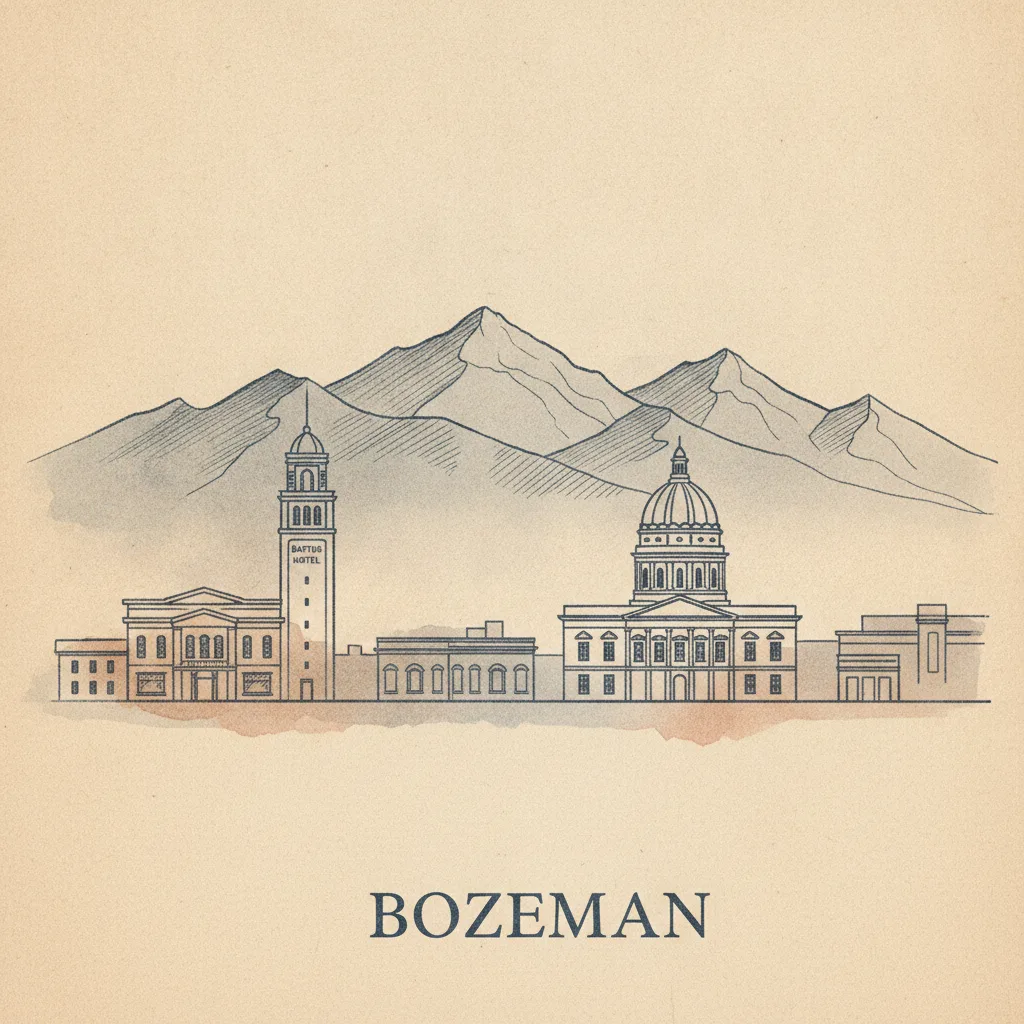 Bozeman skyline