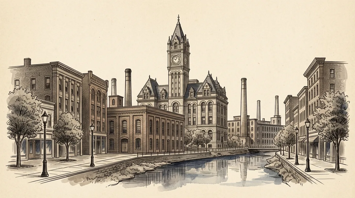 Brockton skyline