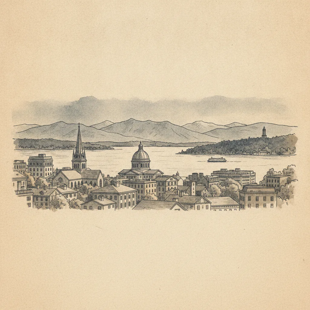 Burlington skyline