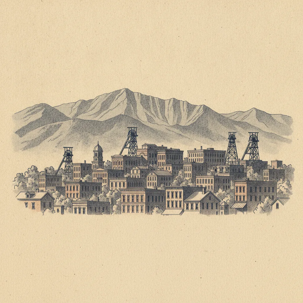 Butte skyline