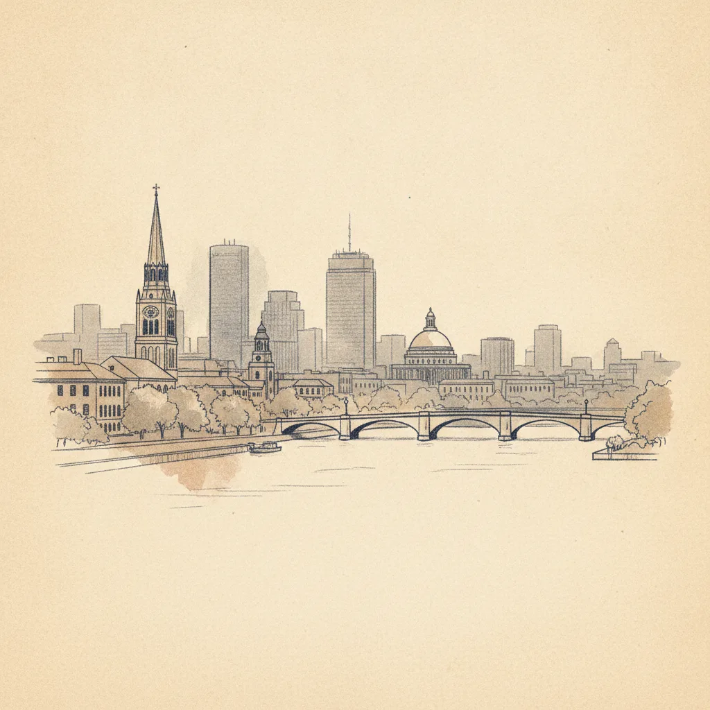 Cambridge skyline