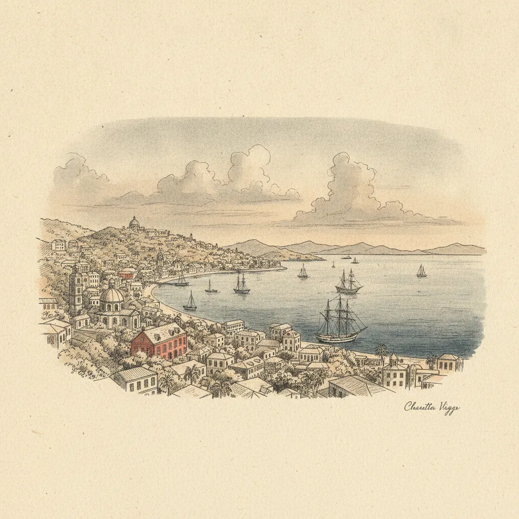 Charlotte Amalie skyline