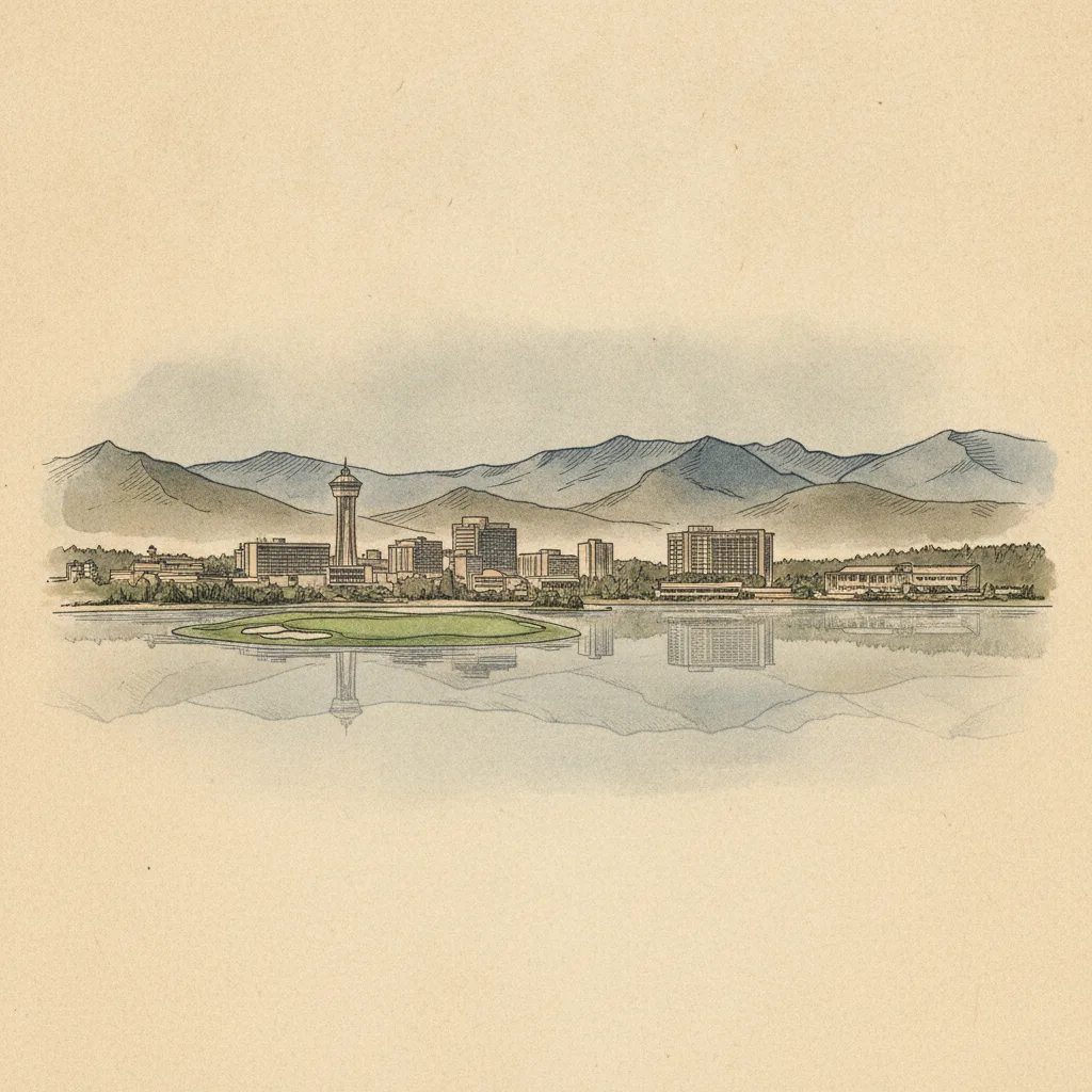 Coeur d'Alene skyline