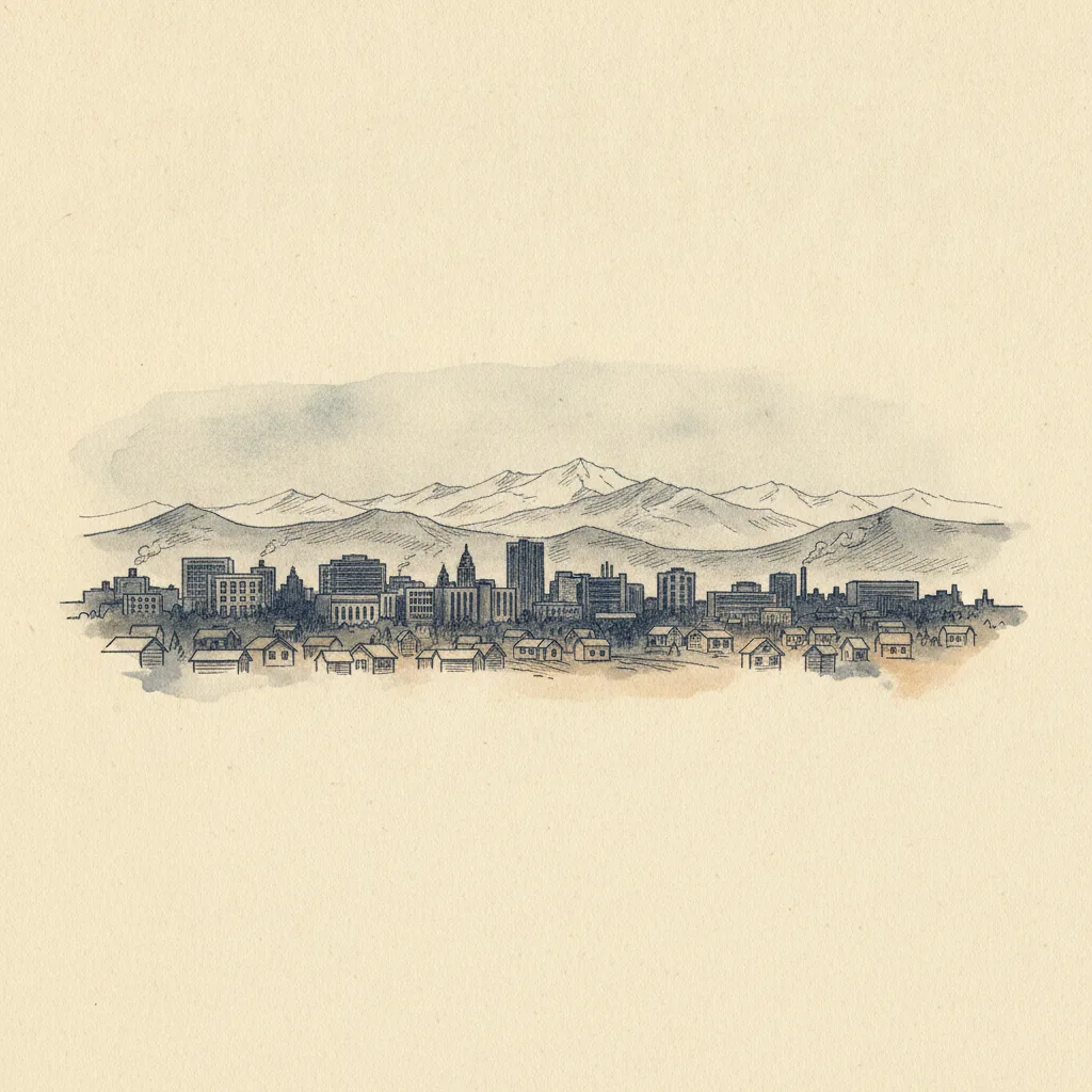 College skyline