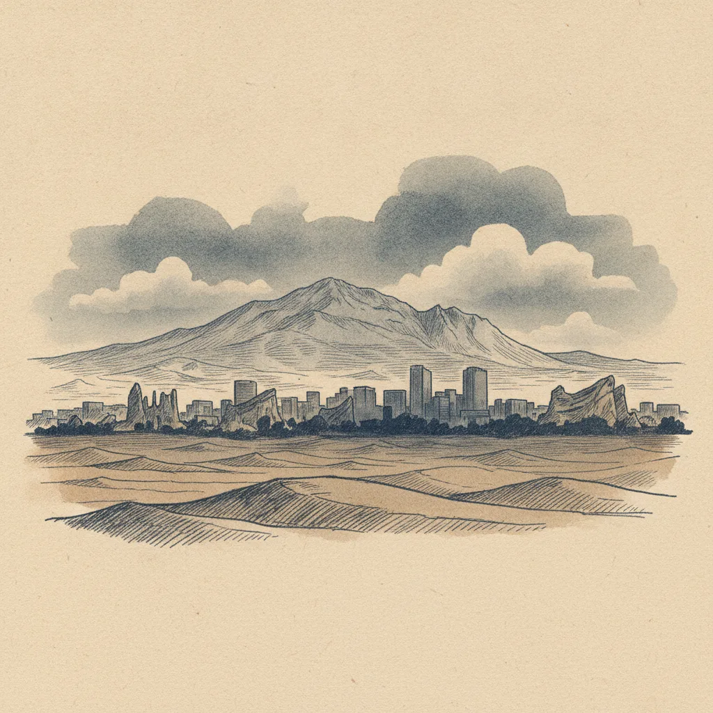 Colorado Springs skyline