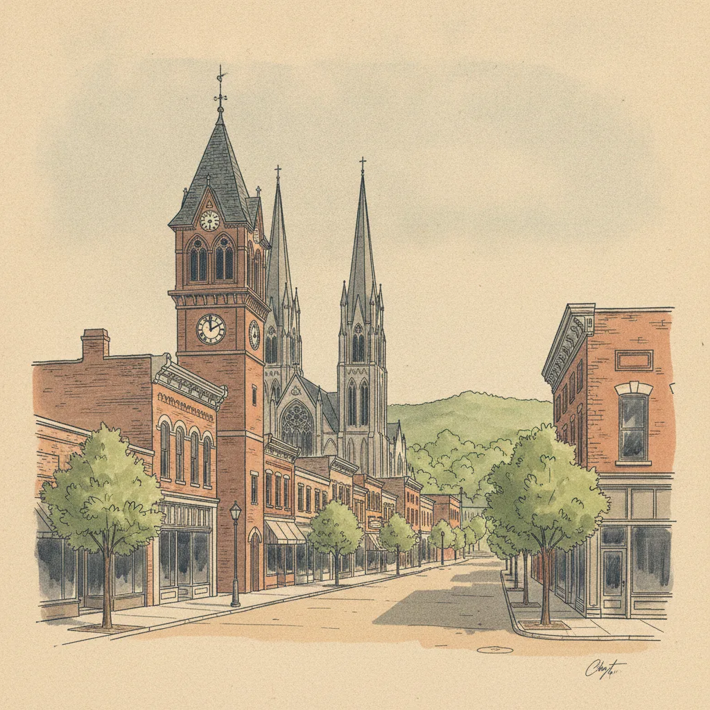 Covington skyline