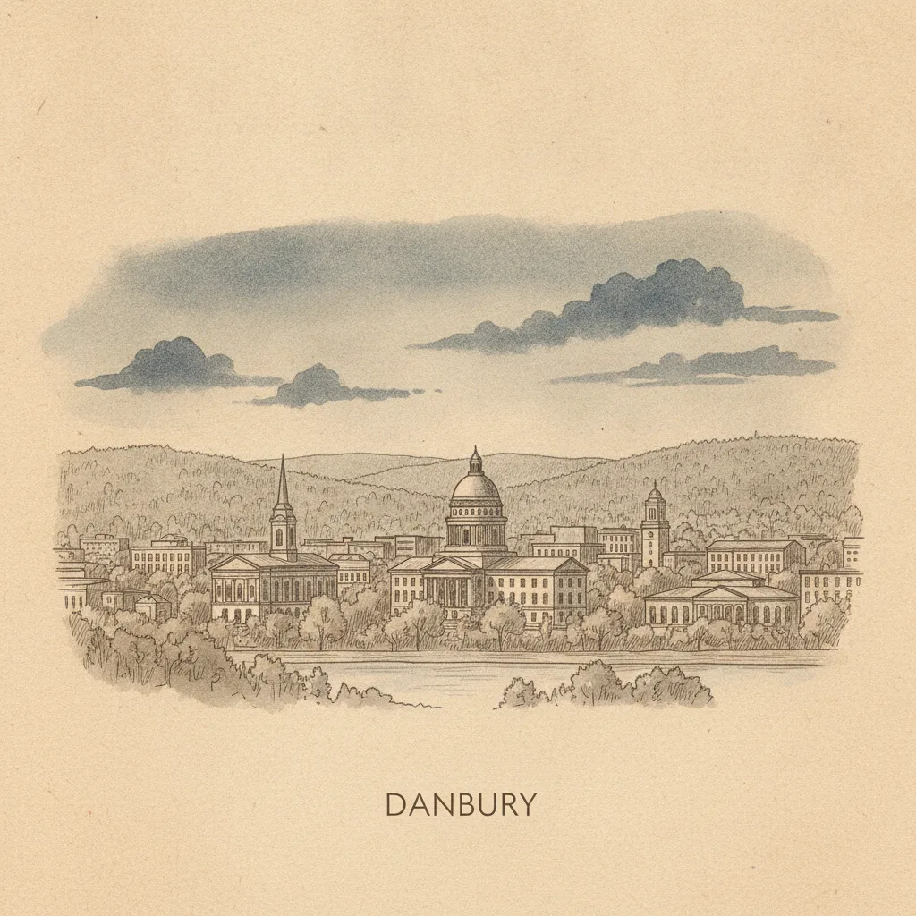 Danbury skyline