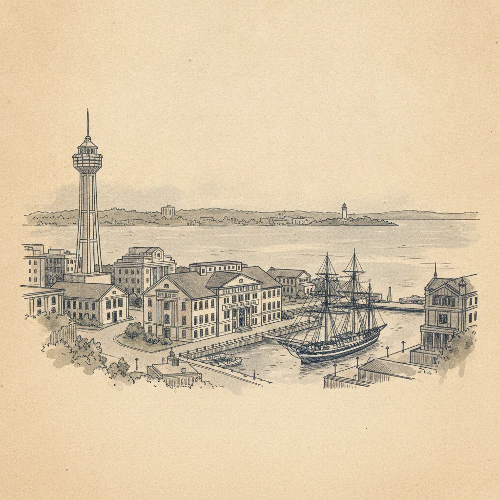 Erie skyline