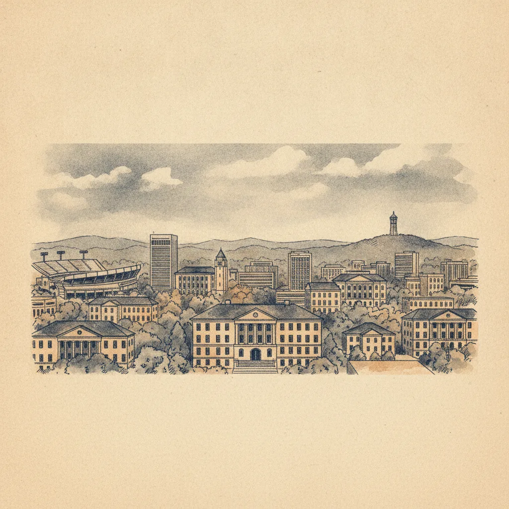 Eugene skyline
