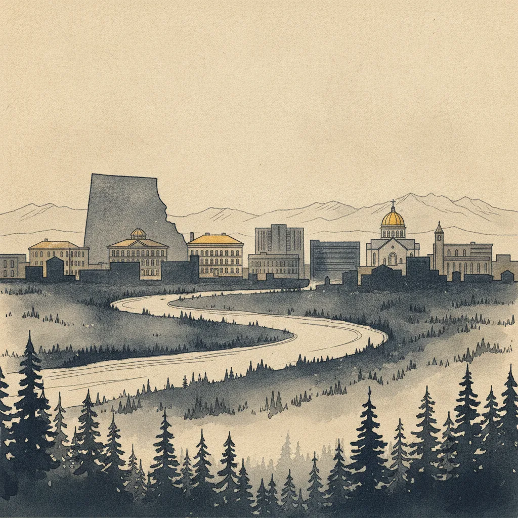 Fairbanks skyline