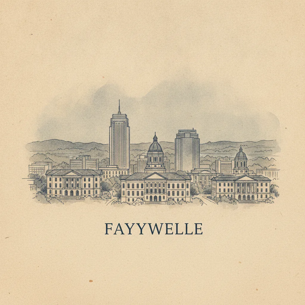 Fayetteville skyline