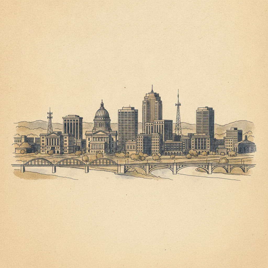 Fort Wayne skyline