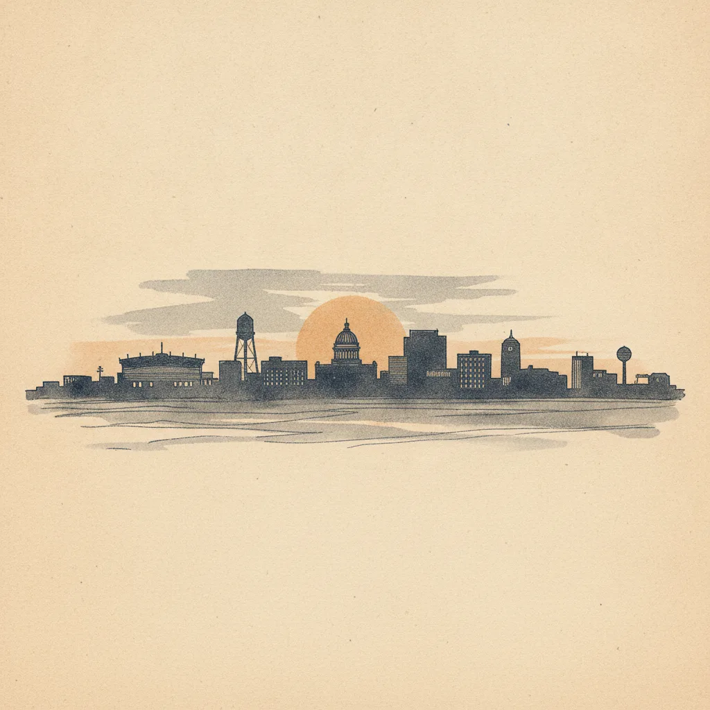 Grand Island skyline