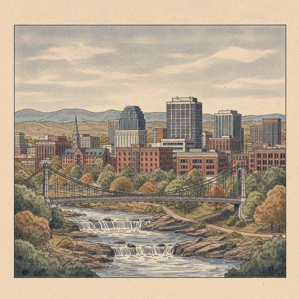 Greenville skyline