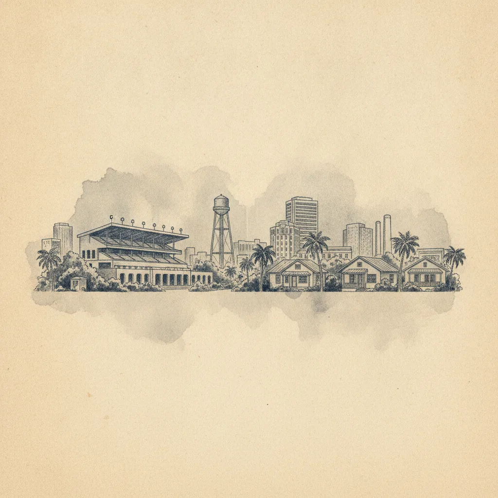 Hialeah skyline