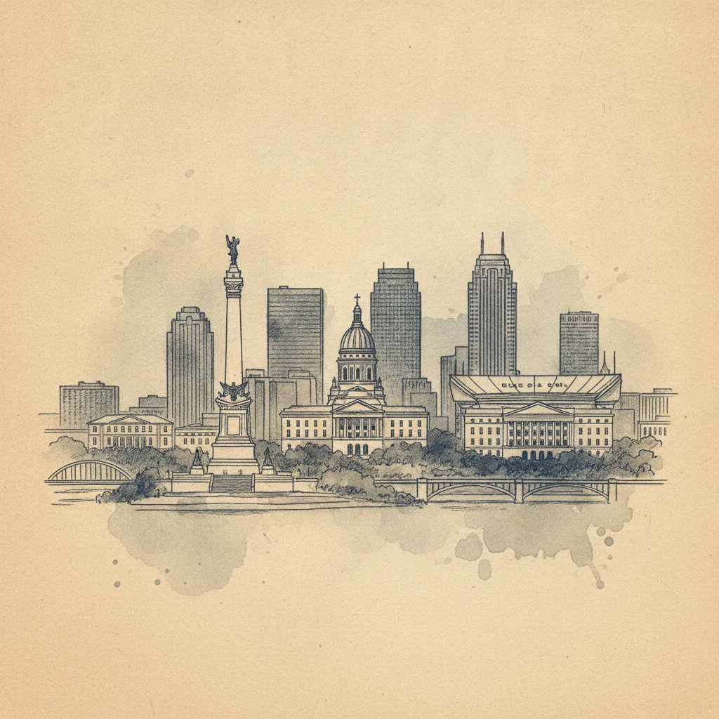 Indianapolis skyline