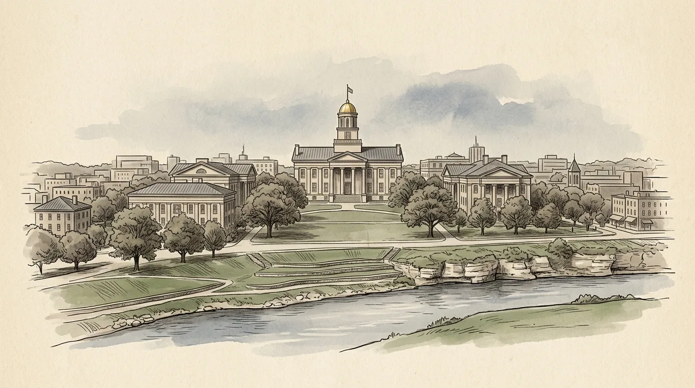 Iowa City skyline