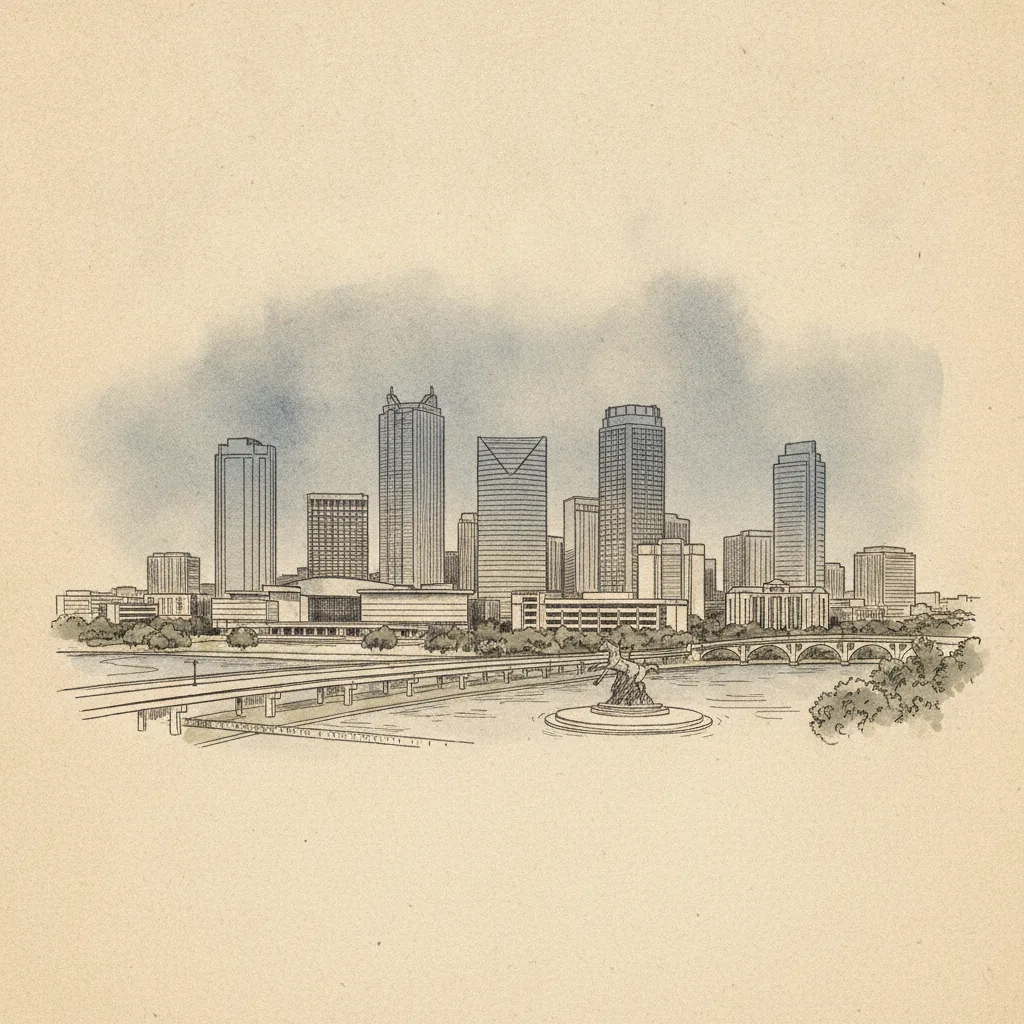 Irving skyline