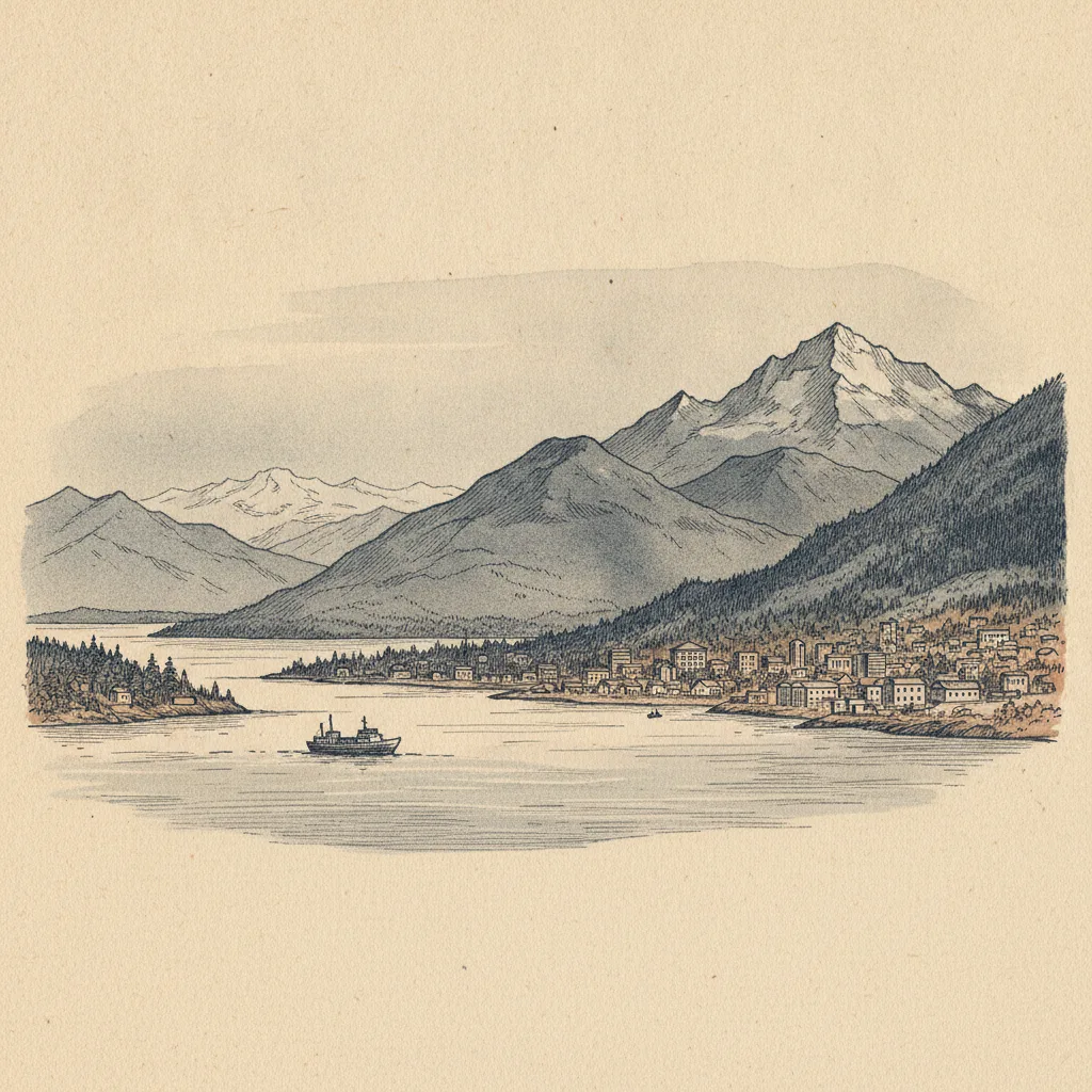 Juneau city and skyline