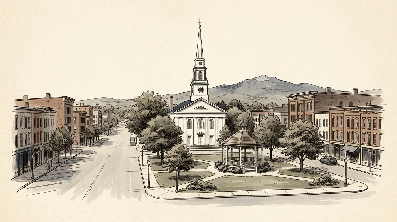 Keene skyline