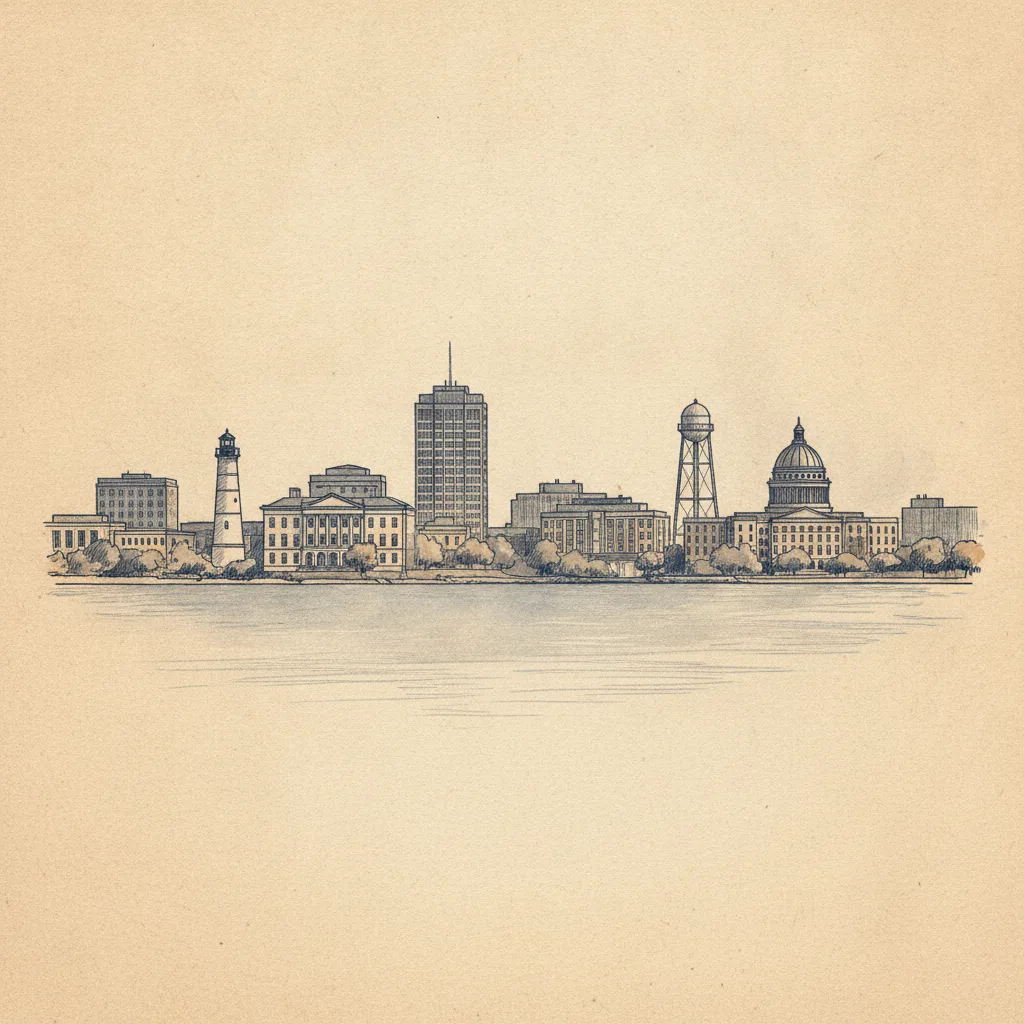 Kenosha skyline