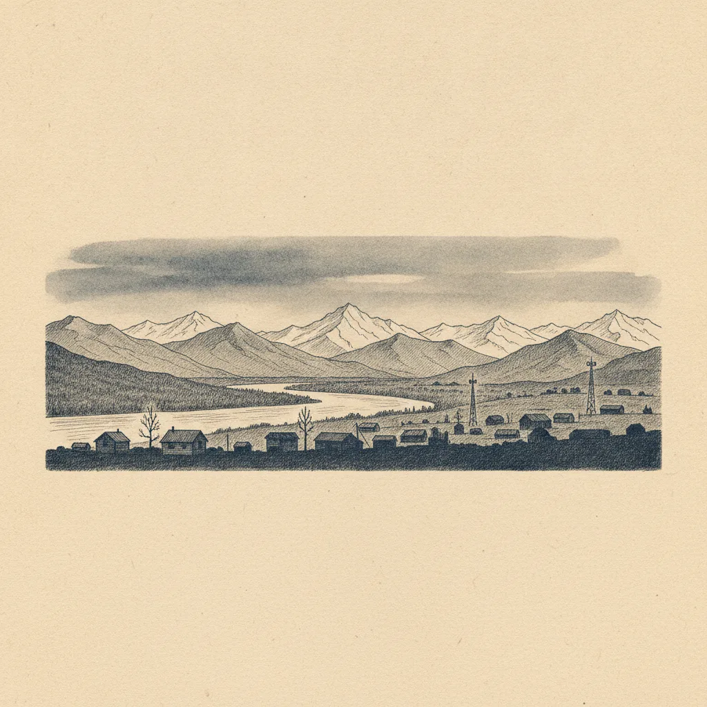 Knik-Fairview skyline