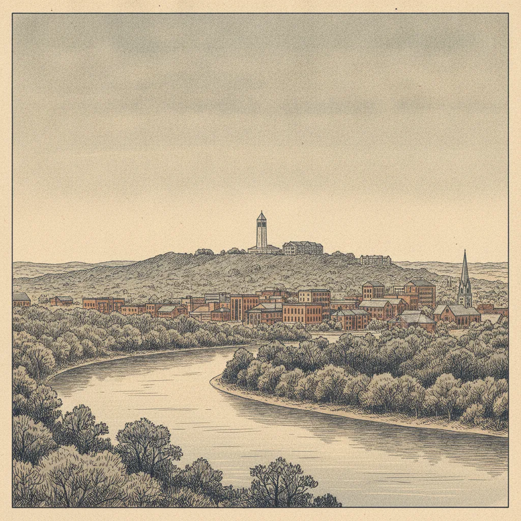 Lawrence skyline
