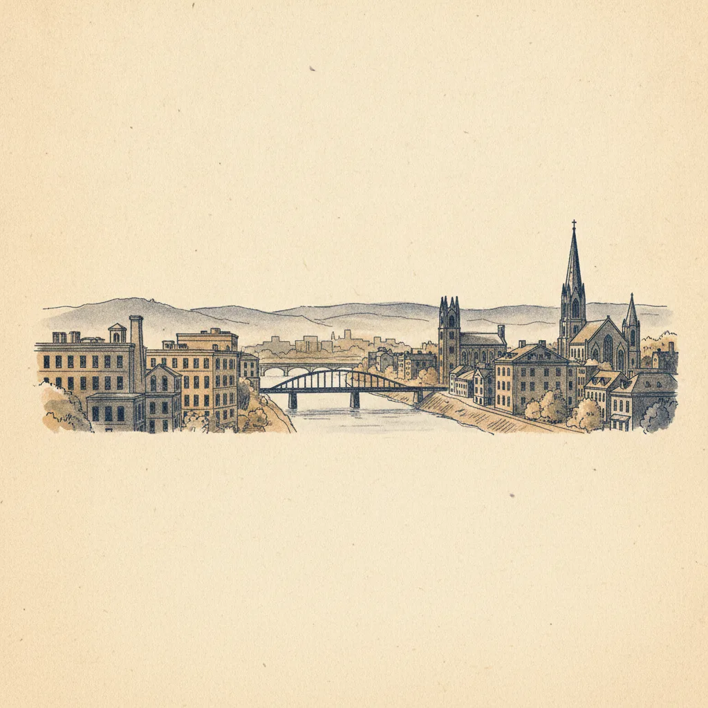 Lewiston skyline