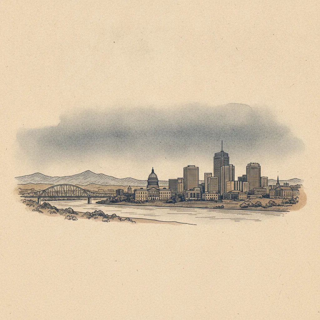 Little Rock skyline