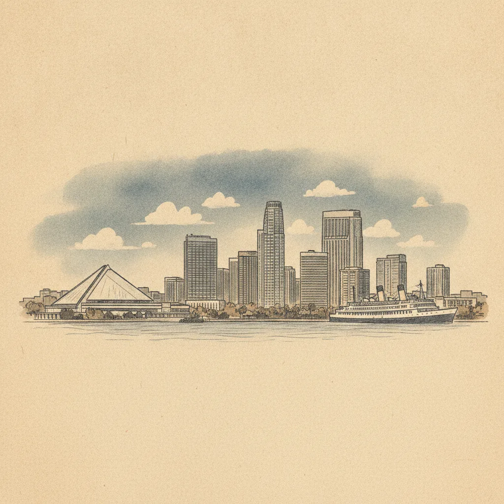 Long Beach skyline