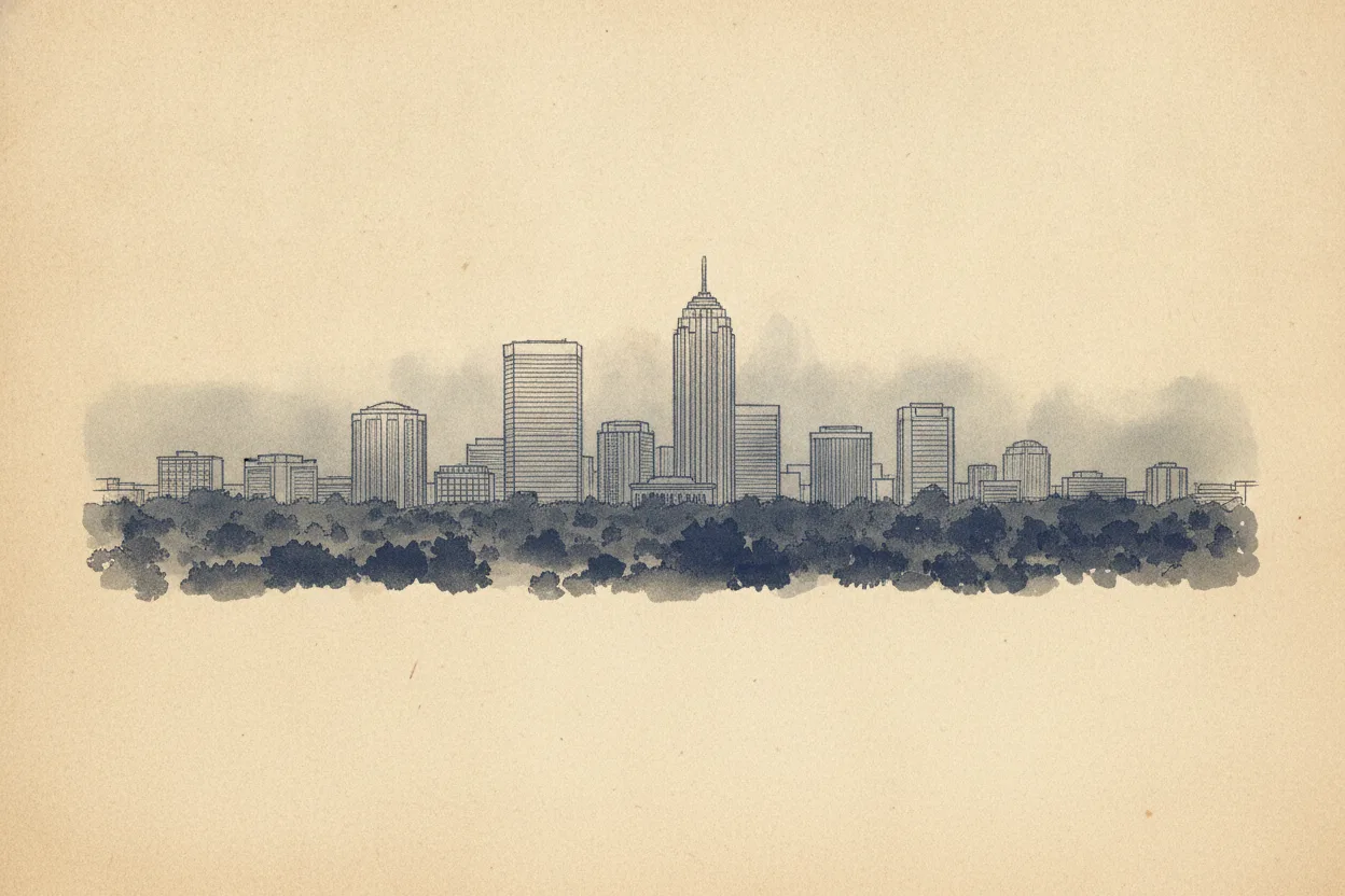 Loudoun skyline