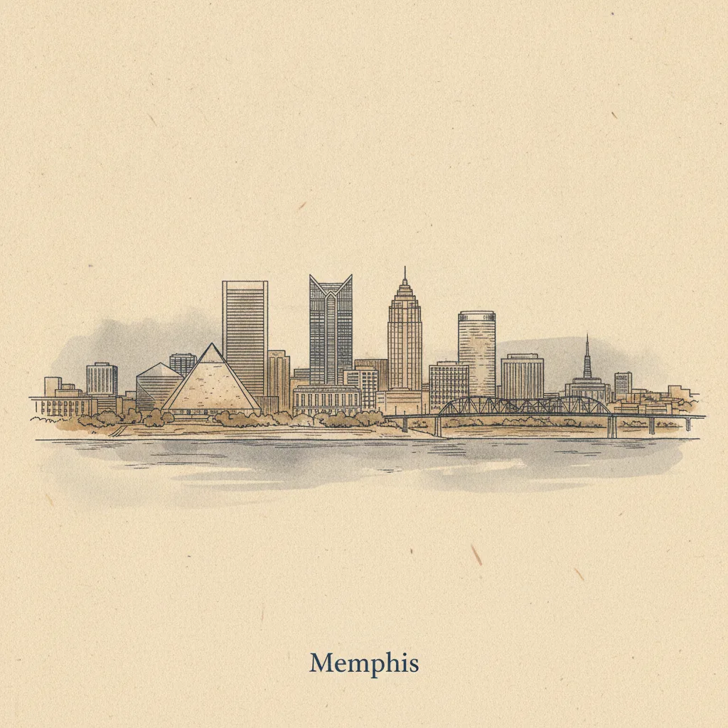 Memphis skyline