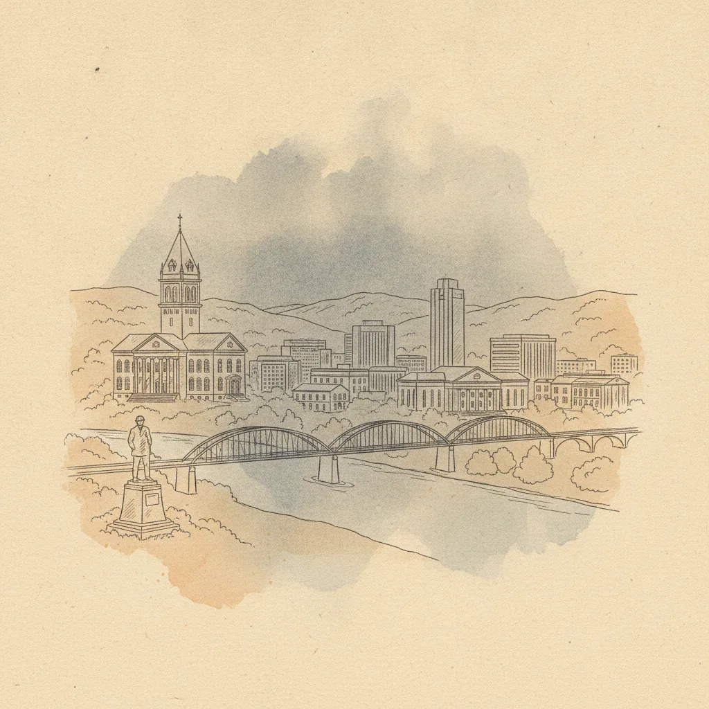 Morgantown skyline