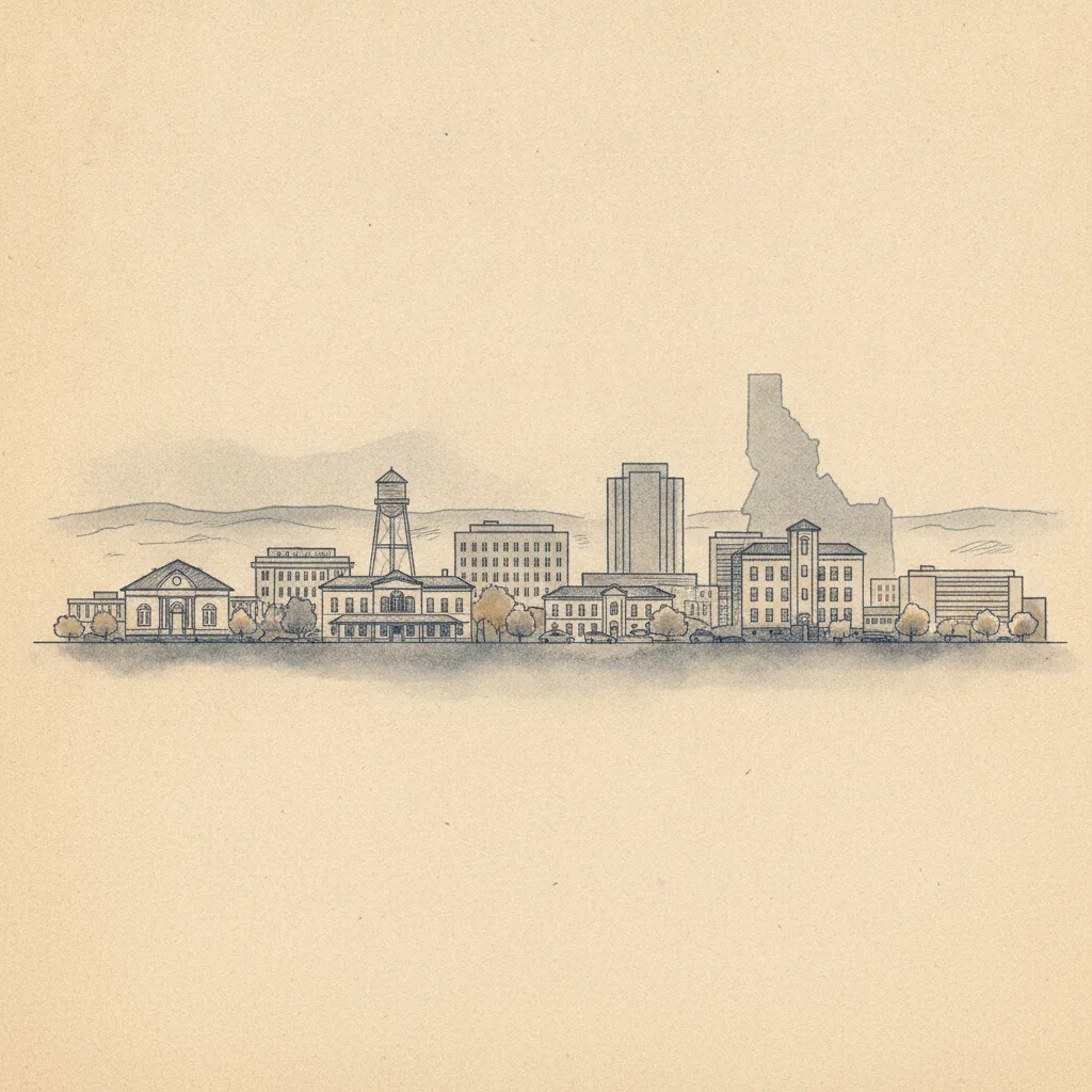 Nampa skyline