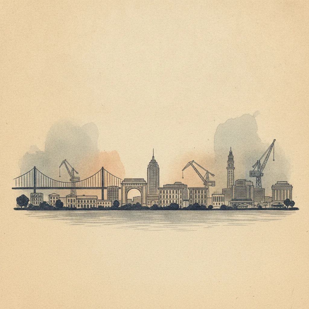 Newport News skyline