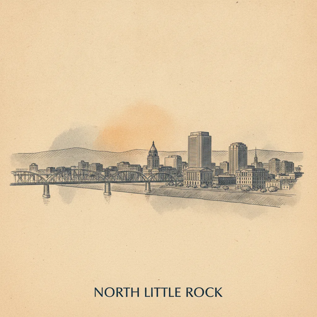 North Little Rock skyline