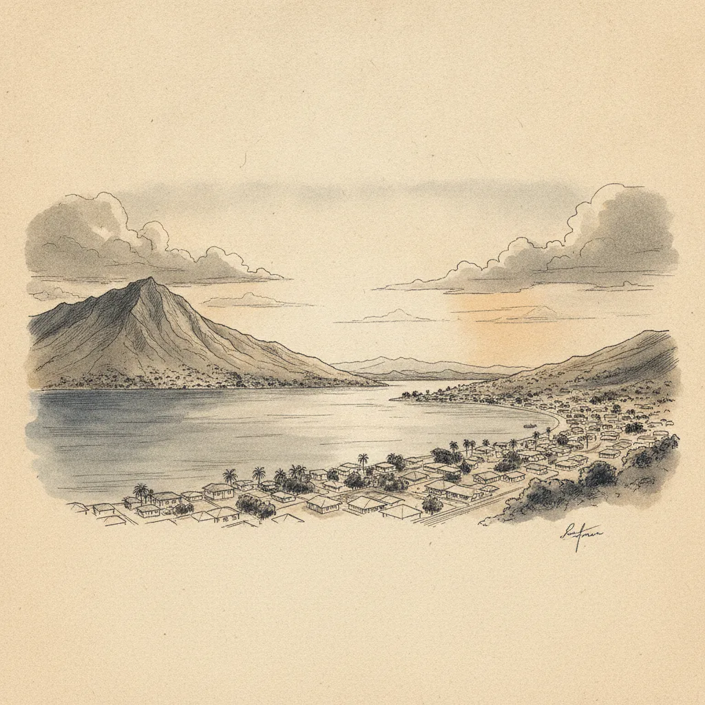 Pago Pago skyline