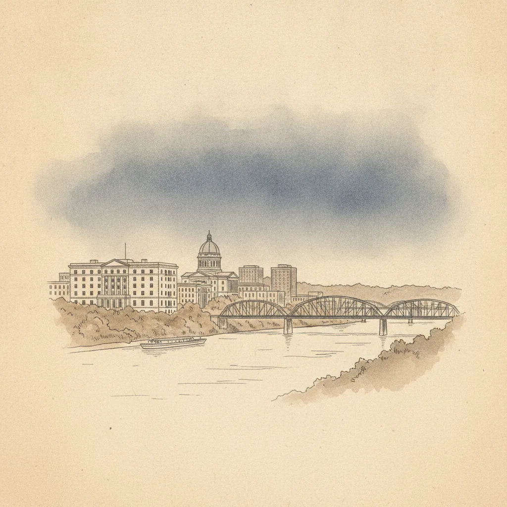 Parkersburg skyline