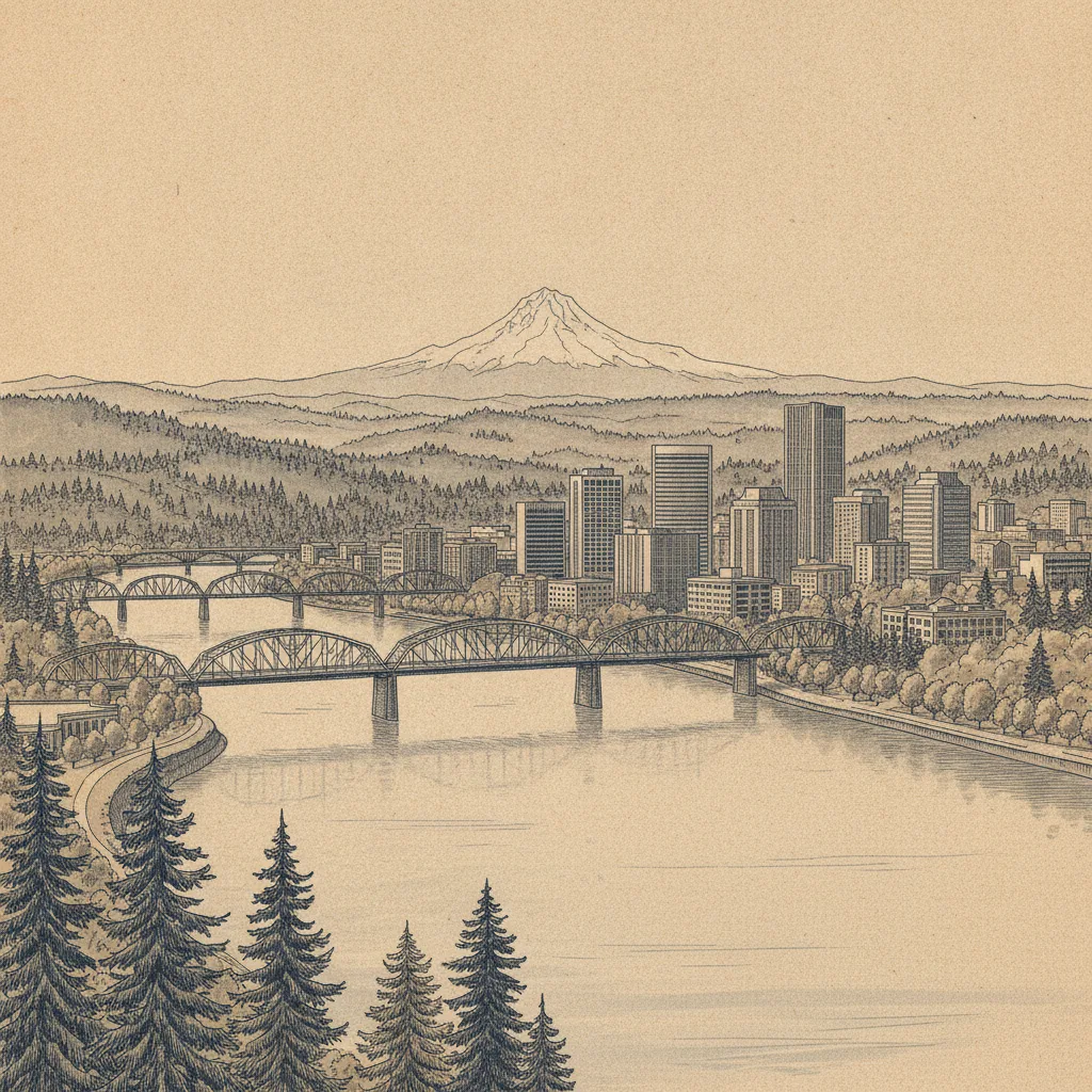 Portland skyline