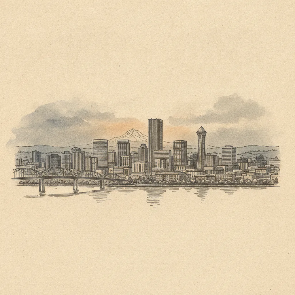 Portland skyline