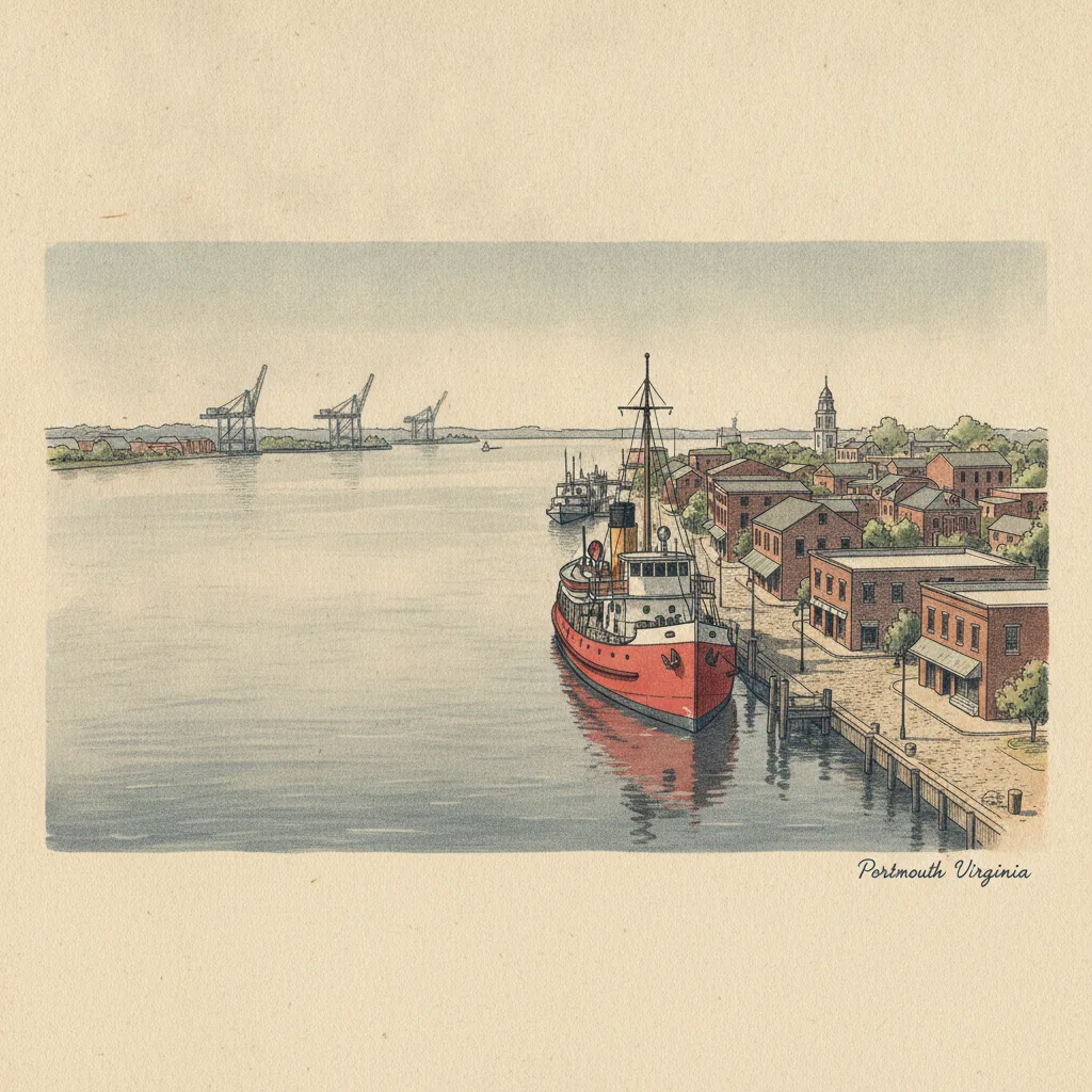 Portsmouth skyline