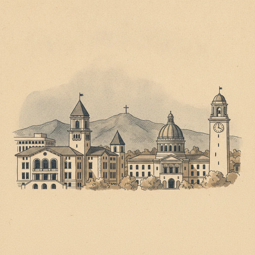 Riverside skyline