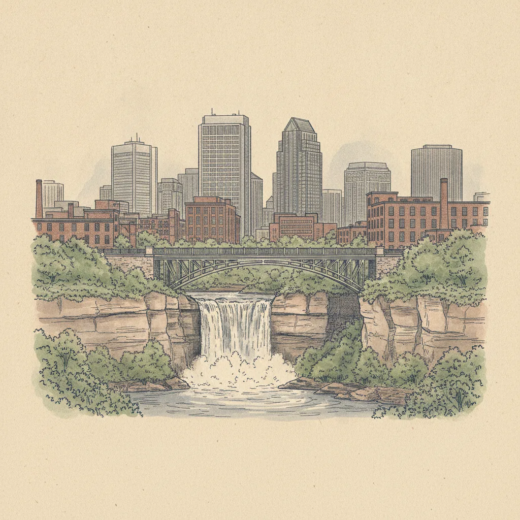 Rochester skyline
