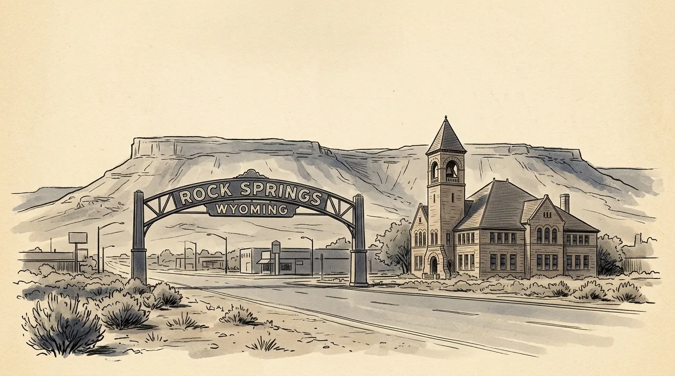 Rock Springs skyline