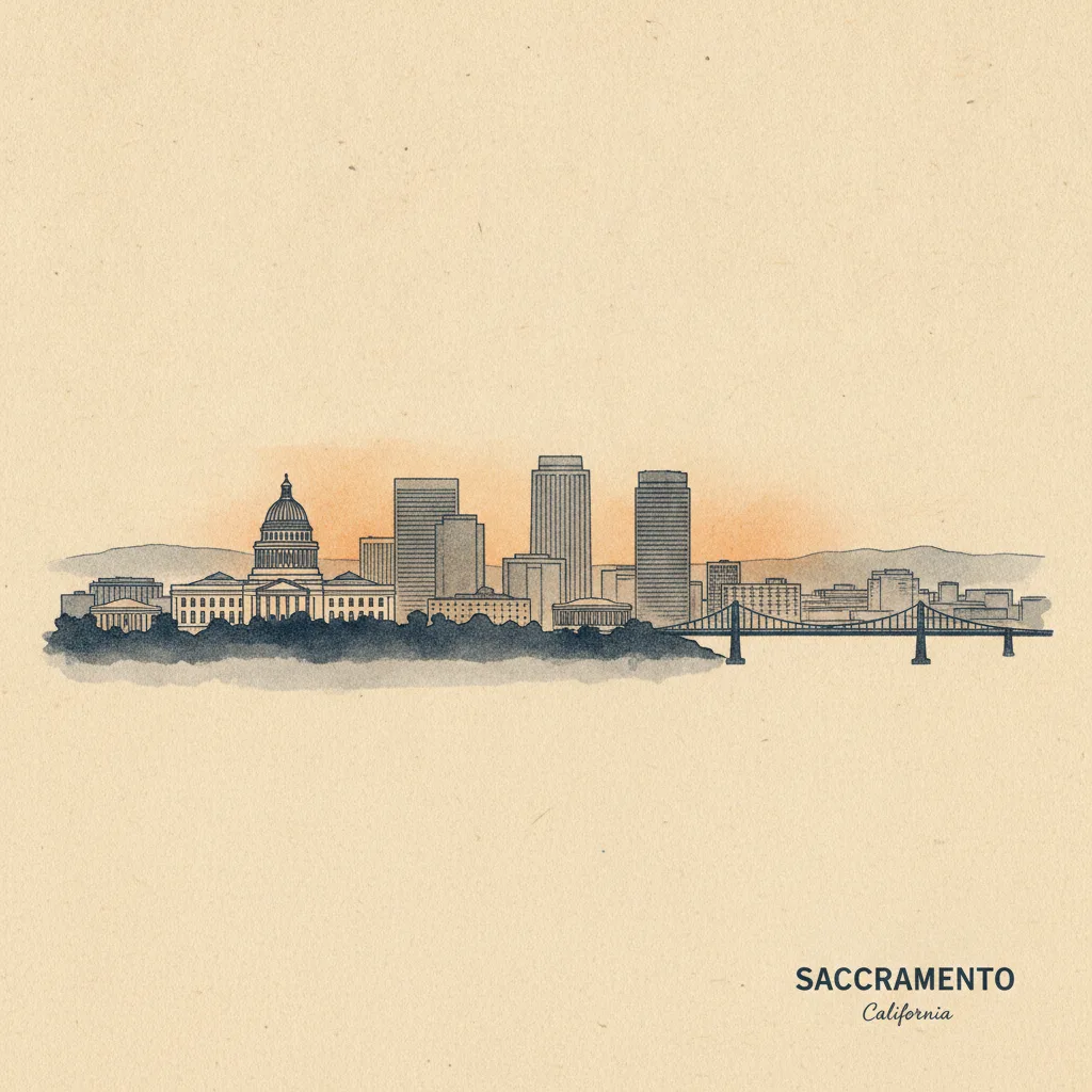 Sacramento skyline