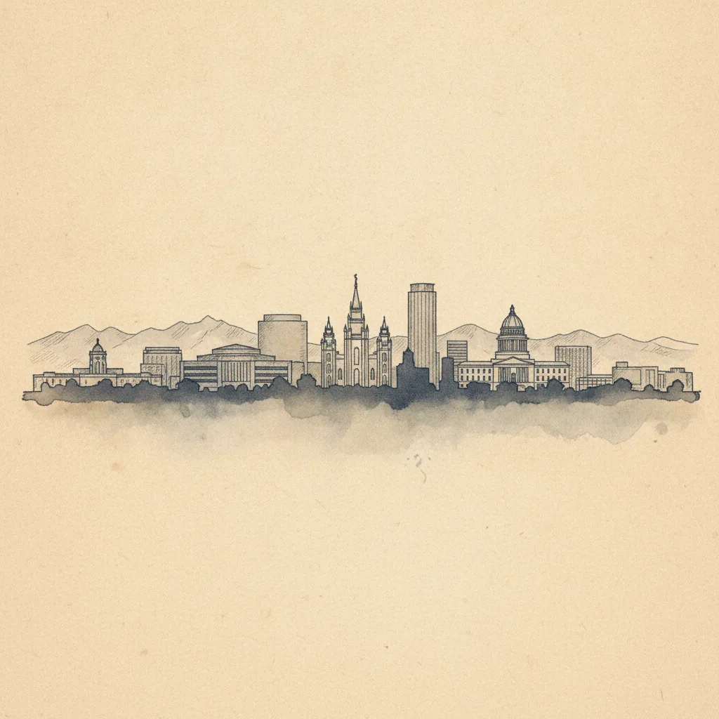 Salt Lake City skyline