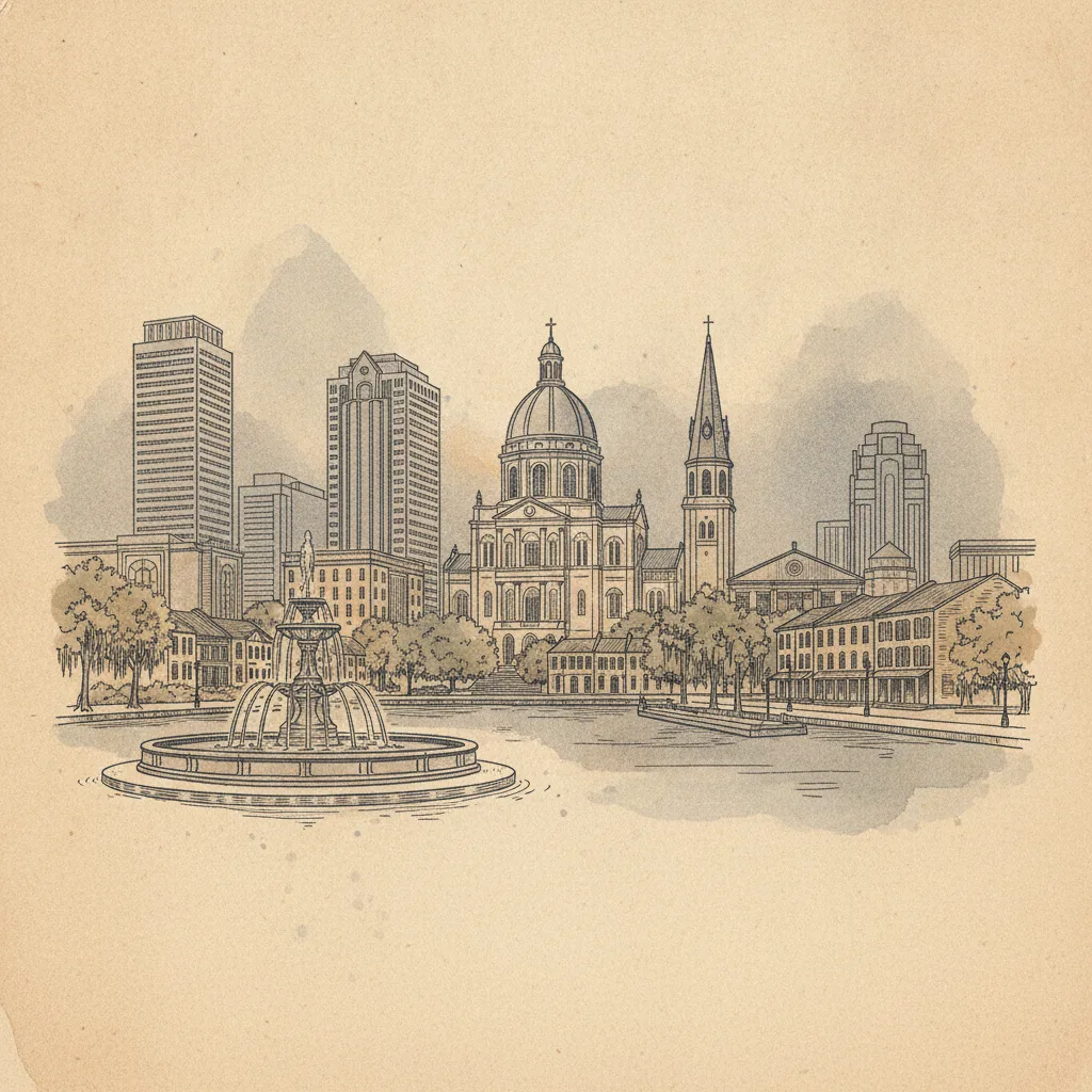 Savannah skyline